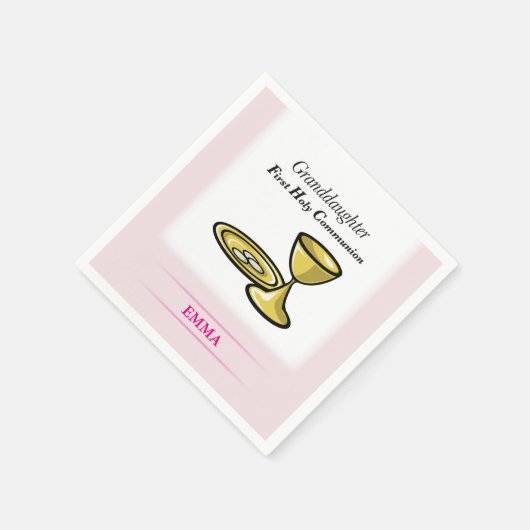 Gemeindegremium und Blutfantochter Serviette (Ecke)