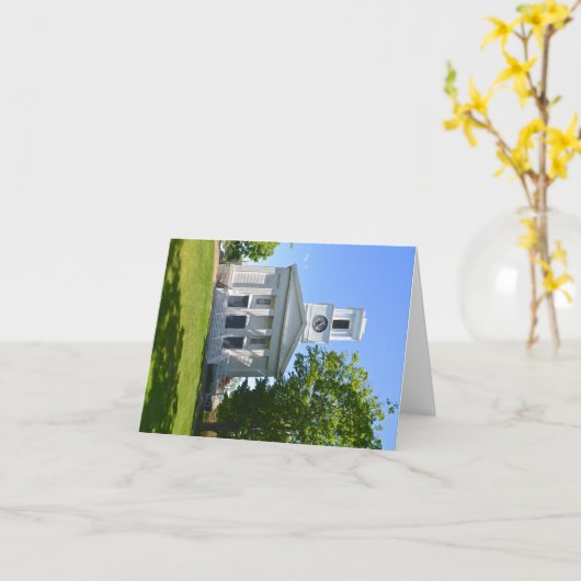 Gemeindekirchennotecard Karte (Gelbe Blume)