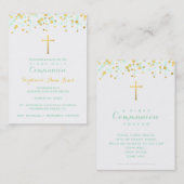 Gemeindeminze und Goldfetti Visitenkarte (Vorne/Hinten)