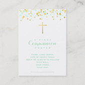 Gemeindeminze und Goldfetti Visitenkarte (Rückseite)