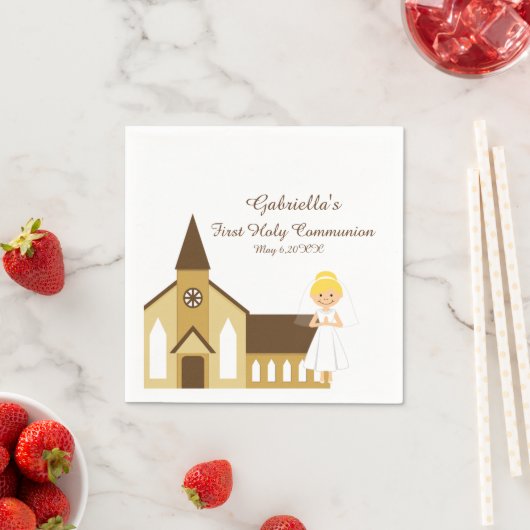 Gemeindeverband Personalisierter Neapel Serviette (Beispiel)