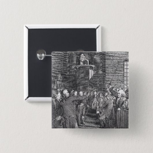 Gemeindeversammlung von M'Fingal', durch John Button (Vorne & Hinten)