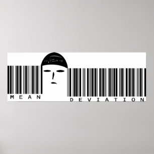 Gemeine Abweichung Poster