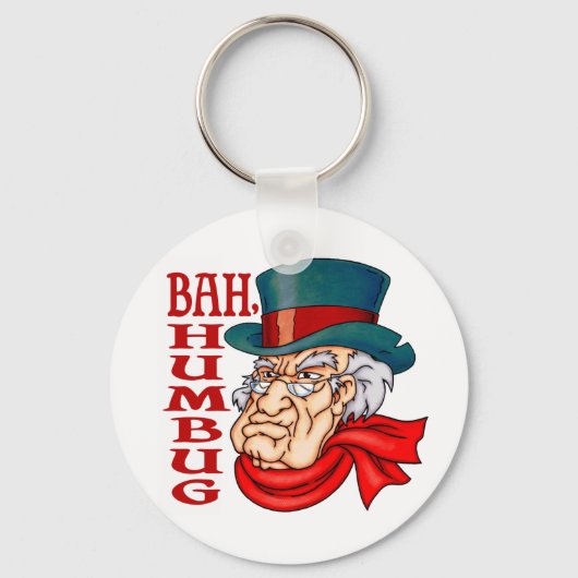 Gemeine Alte Scrooge Schlüsselanhänger (Vorderseite)