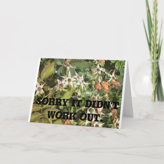 Gemeine Aufspaltkarte für den Aufbruch nach hinten Karte (Vorderseite)