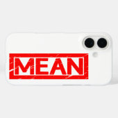 Gemeine Briefmarke Case-Mate iPhone Hülle (Rückseite (Horizontal))