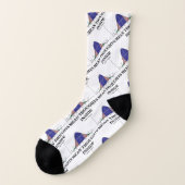 Gemeine Gedanken Inside Stats Geek Spaß Socken (Links - Außen)