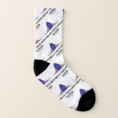 Gemeine Gedanken Inside Stats Geek Spaß Socken (Links - Innen)