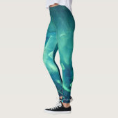 Gemeine grüne Multiprint-Leggings Leggings (Links)