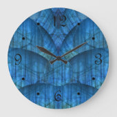 Gemeine Labradorite Große Wanduhr (Vorderseite)