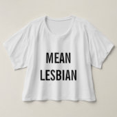 Gemeine Lesbe T-Shirt (Design vorne)