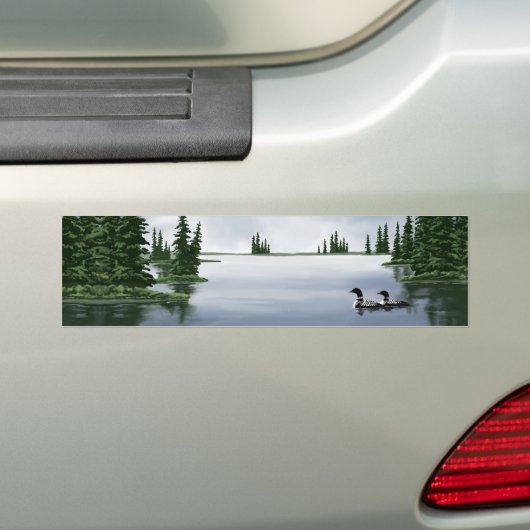 Gemeine Loons Autoaufkleber (Auf Auto)