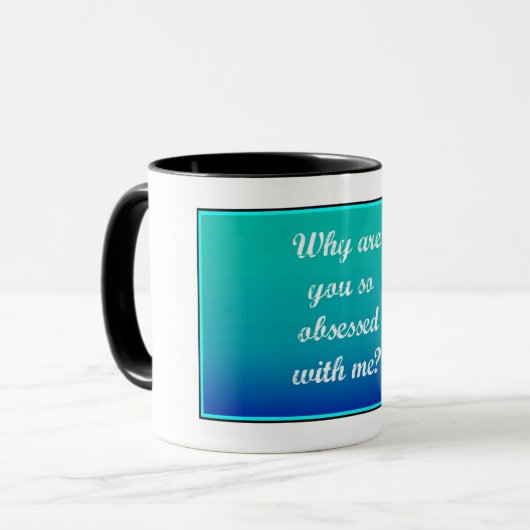 GEMEINE MÄDCHEN-ZITAT-TASSE TASSE (Vorderseite Links)