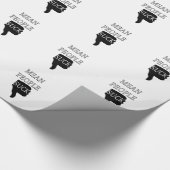 Gemeine Menschen Sind zum Kotzen Geschenkpapier (Ecke)