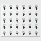 Gemeine Menschen Sind zum Kotzen Geschenkpapier (Flach)