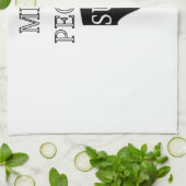 Gemeine Menschen Sind zum Kotzen Küchentuch (Gefaltet)