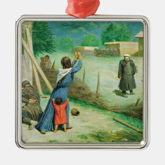 Gemeine Sammlung, 1891 Silbernes Ornament (Vorne)