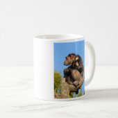 Gemeine Schimpanse-Schimpanse-PanTroglodytes Kaffeetasse (VorderseiteRechts)