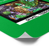 Gemeine Schnecken Funny Londons Times Cartoon Post Poster (Ecke)