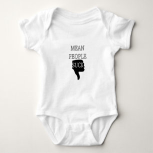Gemeine Sind zum Kotzen Baby Strampler