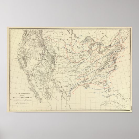 GEMEINE Temperatur in den USA Poster (Vorne)