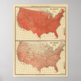 Gemeine Temperatur Poster