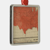 Gemeine Temperatur Silbernes Ornament (Rechts)