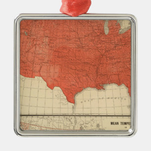 Gemeine Temperatur Silbernes Ornament