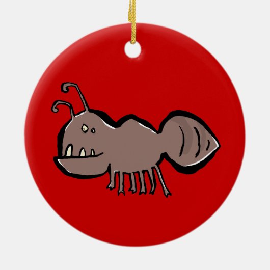 gemeine Termite Keramik Ornament (Hinten)