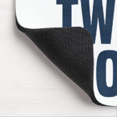 Gemeine Tweete 2024 Funny Election Trump Mousepad (Ecke)