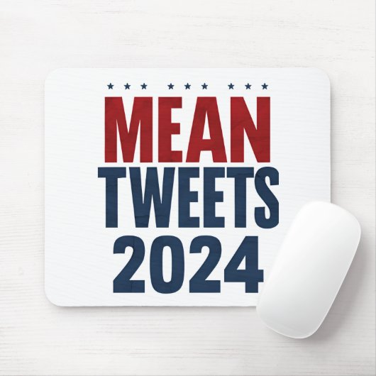 Gemeine Tweete 2024 Funny Election Trump Mousepad (Mit Mouse)