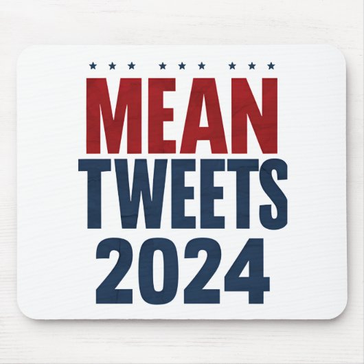Gemeine Tweete 2024 Funny Election Trump Mousepad (Vorne)
