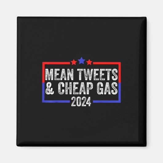 Gemeine Tweetenden und billige Gas Funny 2024 Pro  Magnet (Vorne)