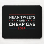 Gemeine Tweetenden und billiger Gasspass 2024 Pro Mousepad (Vorne)
