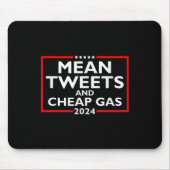 Gemeine Tweetenden und günstige Gas Funny 2024 Pro Mousepad (Vorne)