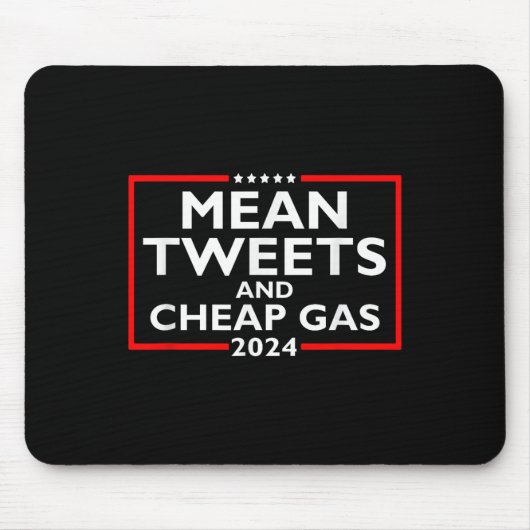 Gemeine Tweetenden und günstige Gas Funny 2024 Pro Mousepad (Vorne)