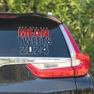 Gemeine Tweets 2024 Lustige Wahl Trump  Aufkleber