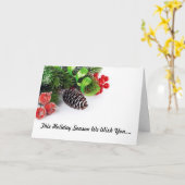 Gemeine Urlaubskarte Karte (Gelbe Blume)