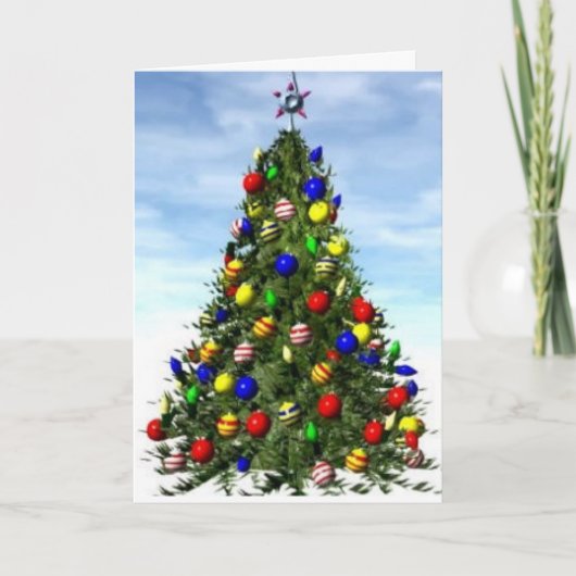 Gemeine Weihnachtskarte - Funny Feiertagskarte (Vorderseite)