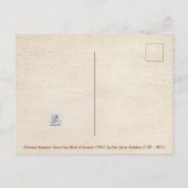 Gemeiner Amerikanischer Schwan, Vögel Amerikas, Vi Postkarte (Rückseite)