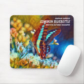 Gemeiner Blauschwalbenschwanz Mousepad (Mit Mouse)
