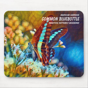 Gemeiner Blauschwalbenschwanz Mousepad