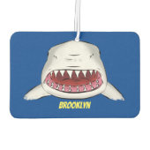 Gemeiner Cartoon-Abbildung Autolufterfrischer (Rückseite)