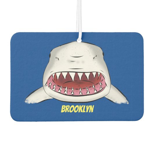 Gemeiner Cartoon-Abbildung Autolufterfrischer (Vorderseite)