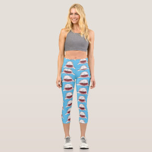 Gemeiner Cartoon-Abbildung Capri Leggings