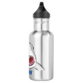 Gemeiner Cartoon-Abbildung Edelstahlflasche (Rechts)