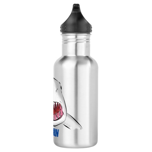 Gemeiner Cartoon-Abbildung Edelstahlflasche (Rechts)