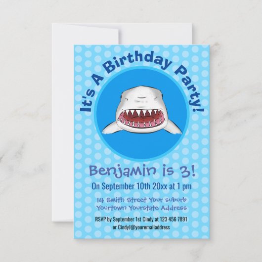 Gemeiner Cartoon-Abbildung Einladung (Vorderseite)