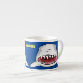 Gemeiner Cartoon-Abbildung Espressotasse (Vorderseite Rechts)