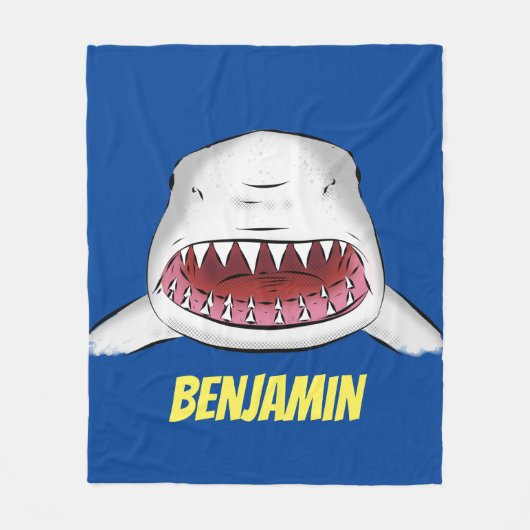 Gemeiner Cartoon-Abbildung Fleecedecke (Vorderseite)